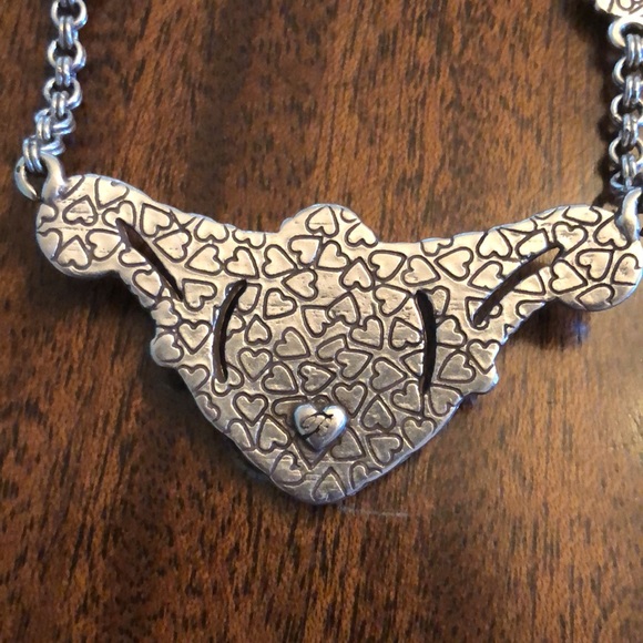 Retired Brighton ROSE necklace - Picture 8 of 11